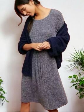 Anthropologie Sunday in Brooklyn NWT Mirabel Melange Knit Dress Size M